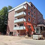 Baustelle Wohnhaus Zwirnerei 