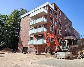 Baustelle Wohnhaus Zwirnerei 