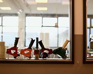 Blick durch Fenster 